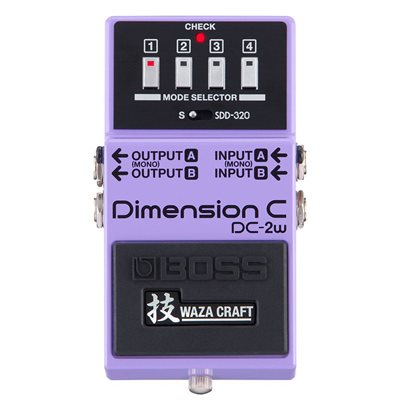 PÉDALE CHORUS DIMENSION C / D 20 PRESET BOSS PÉDALE CHORUS DIMENSION C / D 20 PRESET BOSS