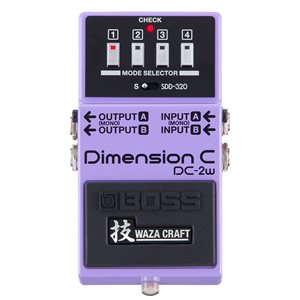 PÉDALE CHORUS DIMENSION C / D 20 PRESET BOSS
