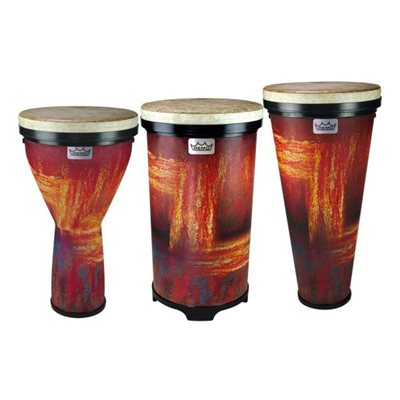 ENSEMBLE DE PERCUSSION ORANGE VERSA REMO