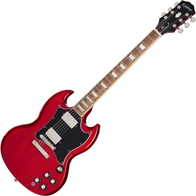 GUIT. ÉLEC. SG™ STANDARD CERISE A / ÉTUI SOUPLE EPIPHONE® GUIT. ÉLEC. SG™ STANDARD CERISE A / ÉTUI SOUPLE EPIPHONE®