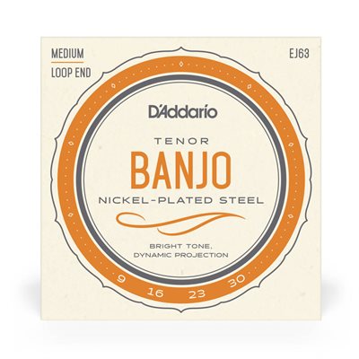 CORDE DE BANJO 4 CORDES 9-30M D'ADDARIO