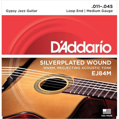 CORDE DE GUITARE GYPSY JAZZ 11-45 LOOP END D'ADDARIO