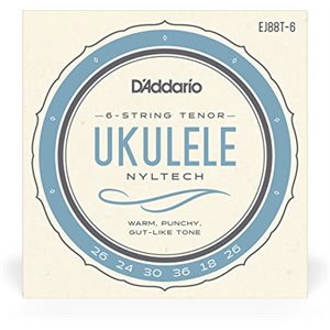 CORDE DE UKULÉLÉ TENOR 6 CORDES D'ADDARIO