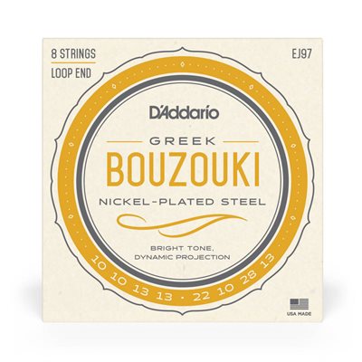CORDE DE BOUZOUKI GREC 8 CORDES LOOP END D'ADDARIO CORDE DE BOUZOUKI GREC 8 CORDES LOOP END D'ADDARIO