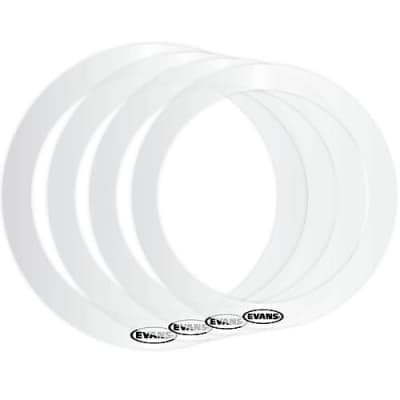 SET E-RINGS 10 / 12 / 14''(2) MUFF PEAUX DRUM EVANS