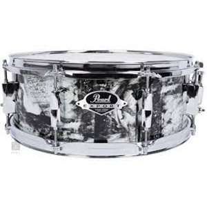 BANC DE DRUM MOULÉ NOIR A / DOSSIER PEARL