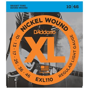 CORDE DE GUITARE ÉLECTRIQUE 10-46 D'ADDARIO
