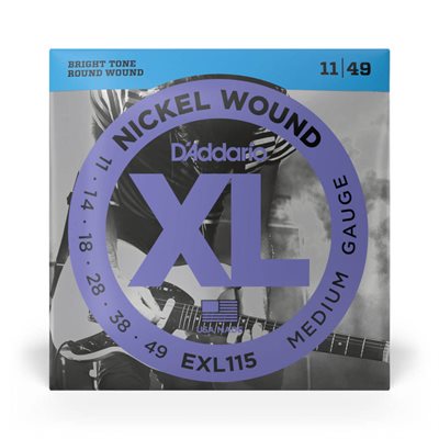CORDE DE GUITARE ÉLECTRIQUE 11-49 D'ADDARIO