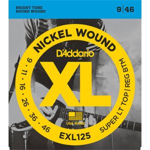 CORDE DE GUITARE ÉLECTRIQUE 9-46 D'ADDARIO