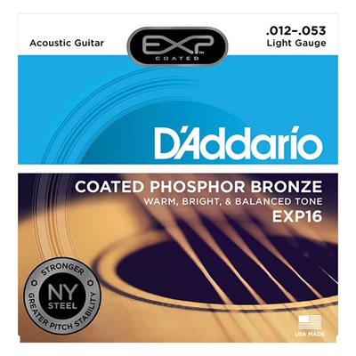CORDE GUIT AC. COATED 12.53 D'ADDARIO