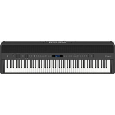 PIANO ÉLECTRIQUE 88 NOTES AVEC PÉDALE NOIR ROLAND