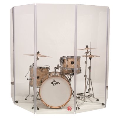 Cage pour drum en plexiglace Gibraltar
