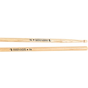 BAGUETTES DE BATTERIE 7A HICKORY CLASSIC HEADHUNTERS