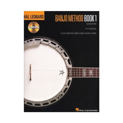 BOOK BANJO 5 STRINGS METHOD #1 HAL LÉONARD