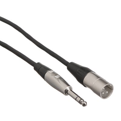CÂBLE AUDIO 1 / 4 TRS M À XLR 50' HOSA TECH ROLAND