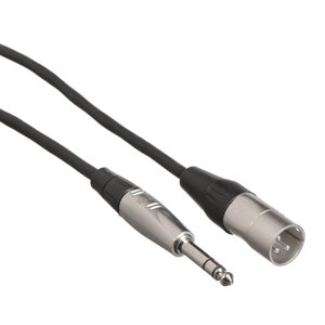 CÂBLE AUDIO 1 / 4 TRS M À XLR 50' HOSA TECH ROLAND