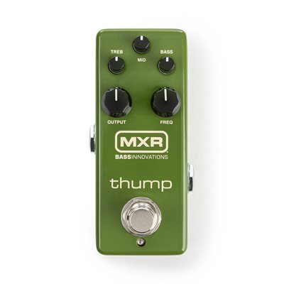 PÉDALE DE PRÉAMPLIFICATEUR DE BASS THUMP MXR PÉDALE DE PRÉAMPLIFICATEUR DE BASS THUMP MXR