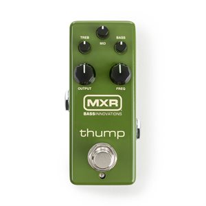 PÉDALE DE PRÉAMPLIFICATEUR DE BASS THUMP MXR