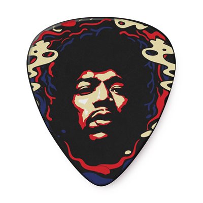 ENSEMBLE DE PICK (6) JIMI HENDRIX STAR HAZE DUNLOP