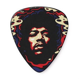 ENSEMBLE DE PICK (6) JIMI HENDRIX STAR HAZE DUNLOP