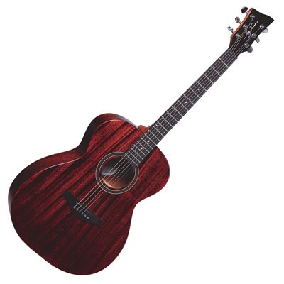 GUIT AC. FOLK TOP SOLIDE ACAJOU SATIN NAT. JAY TURSER