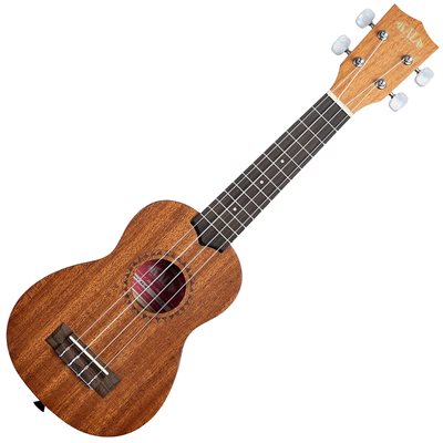 UKULELE SOPRANO KIT A / GB,TUNER,COURROIE,CORDES KALA