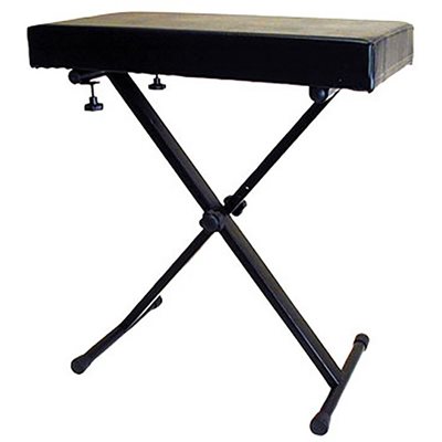 Banc De Piano GEWA Deluxe XL - Similicuir Noir - Réglable 46-56cm