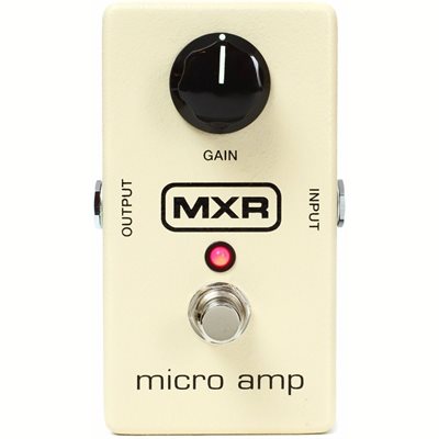 PÉDALE D'EFFET BOOST MICRO AMP MXR PÉDALE D'EFFET BOOST MICRO AMP MXR