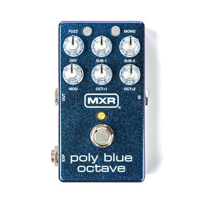Pédale d'effet poly blue octave MXR
