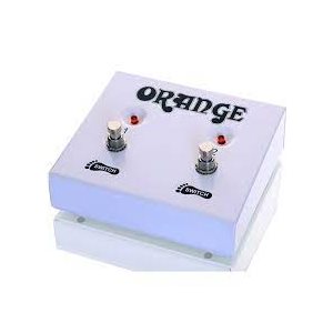 PEDALE DOUBLE POUR CONTROLE D'AMPLI ORANGE