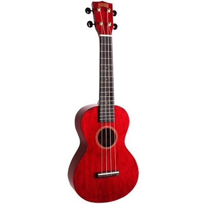 UKULELE CONCERT ROUGE TRANS. MAHALO