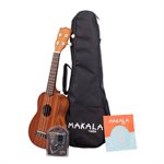 UKULÉLÉ SOPRANO A / GB & TUNER MAKALA