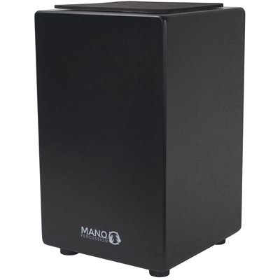 CAJON A / COUSSIN MOUSSE MIDNIGHT SATIN BLACK MANO PERCUSSION