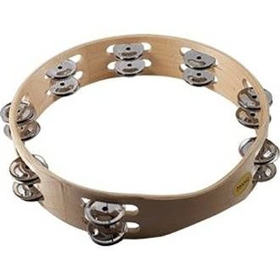 TAMBOURINE 10" / 8 CLOCHETTES MANO PERCUSSION