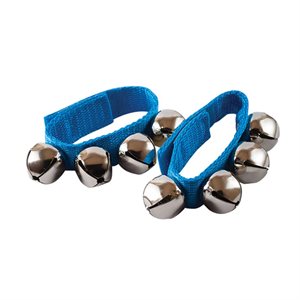 CLOCHES DE POIGNET (PAIRE) BLEU MANO PERCUSSION