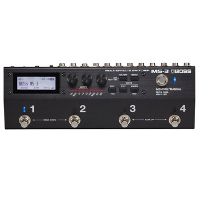 MULTI-EFFET ET SWITCHER EFFET BOSS