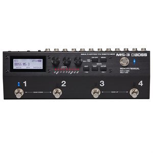 MULTI-EFFET ET SWITCHER EFFET BOSS