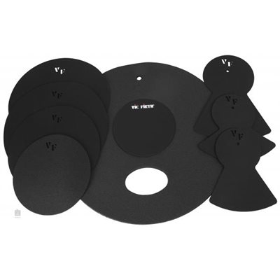 MUTE POUR DRUM 10 / 12 / 14 X (2) / 22 (2) POUR CYMBAL + HH VIC FIRTH