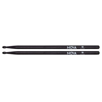 BAGUETTE DE DRUM 5B HICKORY NOIR NOVA