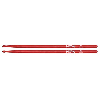 PAIRE DE BAGUETTES 7A HICKORY ROUGE NOVA