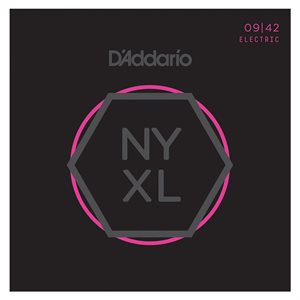 CORDE DE GUITARE ÉLECTRIQUE 9-42 NYXL D'ADDARIO