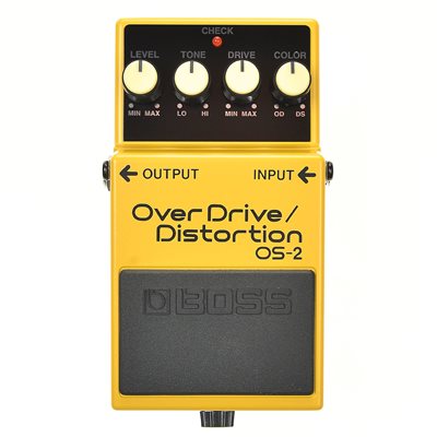 PEDALE EFFET OVERDRIVE DISTORTION BOSS