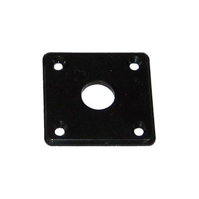 Jackplate en plastique noir Profile