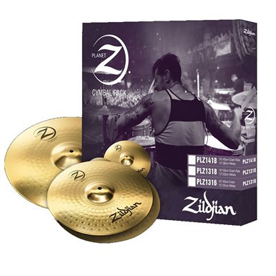 ENS. DE CYMBALE 14" HH ET 18" RIDE ZBT ZILDJIAN