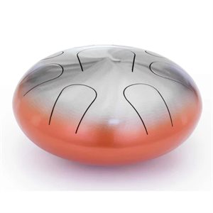 TONGUE DRUM DO LYDIEN 9 NOTES ORANGE BURST PEARL
