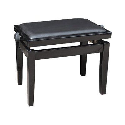 BANC DE PIANO NOIR DELUXE PROFILE
