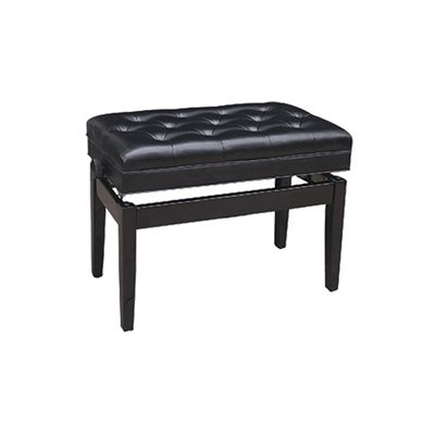 BANC DE PIANO LARGE BRUN DELUXE A / RANGEMENT PROFILE