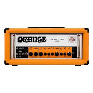 TETE AMPLI GUIT A TUBE 2CHNL ROCKAVERB 50W ORANGE