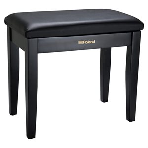 BANC DE PIANO AVEC RANGEMENT NOIR ROLAND
