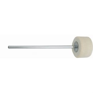 BEATER POUR BASS DRUM EN FEUTRE CHROME GIBRALTAR